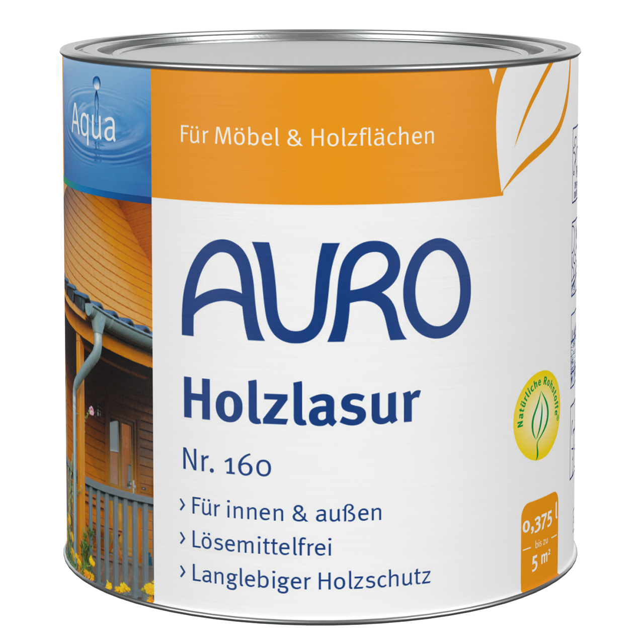 AURO Holzlasur Aqua Nr. 160