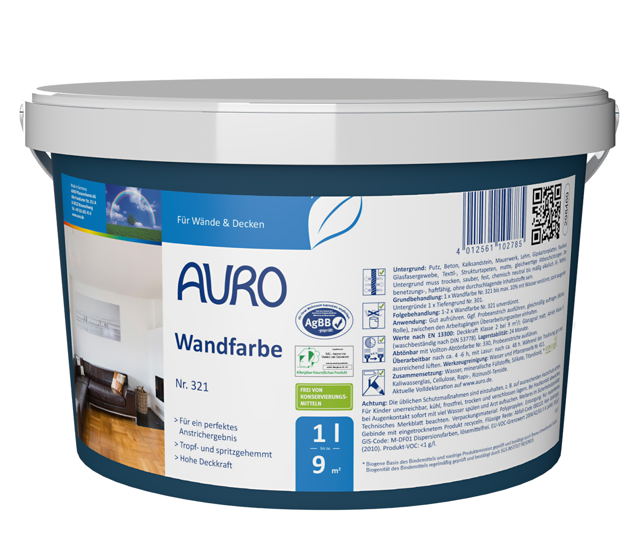 AURO Wandfarbe Nr. 321