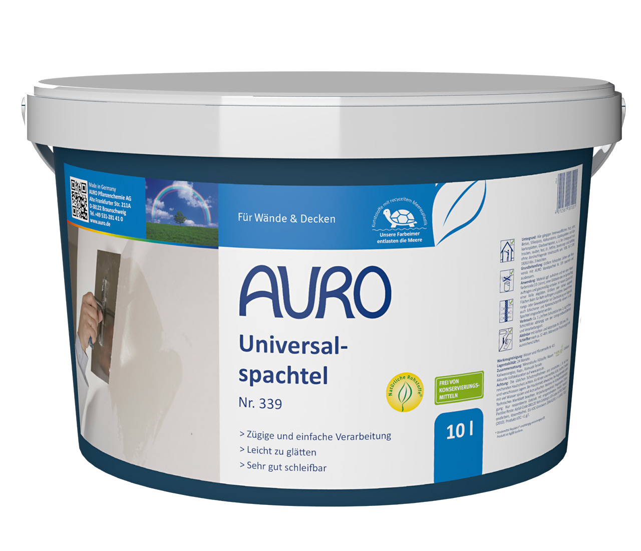AURO Universalspachtel Nr. 339 - 10 kg