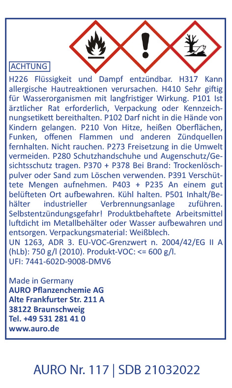 AURO Spezialgrundierung Nr. 117