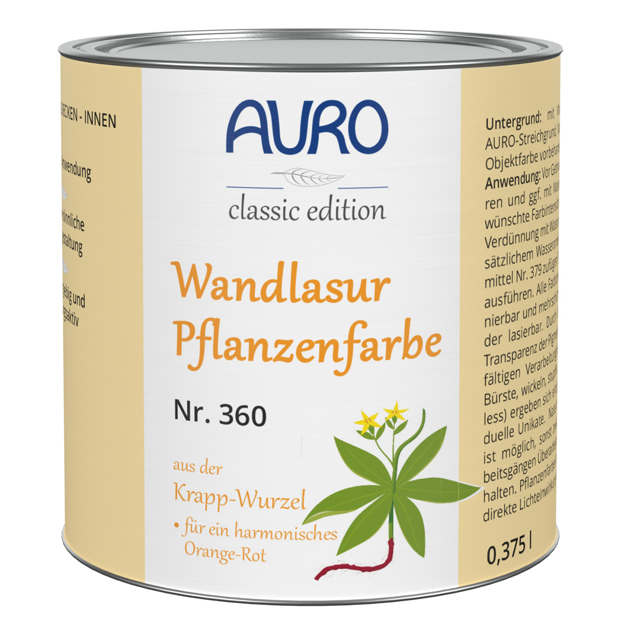 AURO Wandlasur-Pflanzenfarben Nr. 360