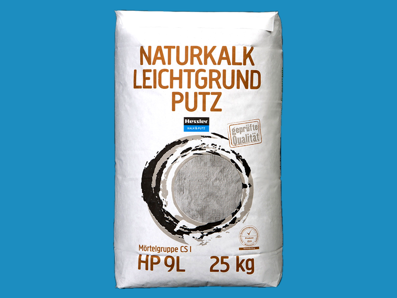 HESSLER Naturkalk Leicht Grundputz HP9 L, 25 kg/Sack
